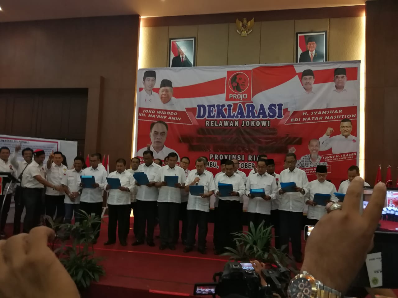 9 Kepala Daerah di Riau Deklarasi Dukung Jokowi Dinyatakan Tak Bersalah