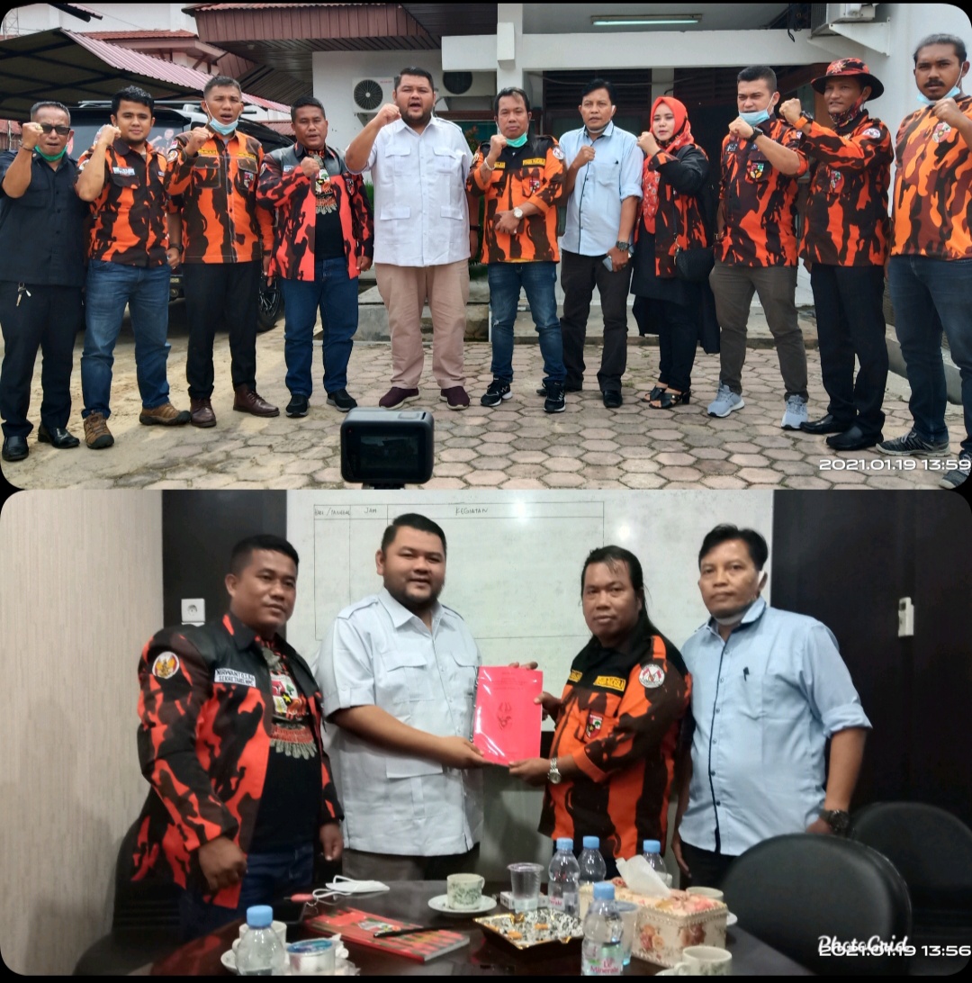 Pengurus dan Anggota MPC Pemuda Pancasila Audensi Dengan Pimpinan DPRD Rohul