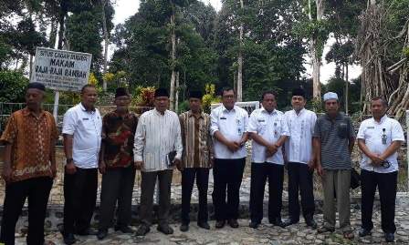 BPCB Sumbar Tentukan Zonasi Makam Raja Rambah