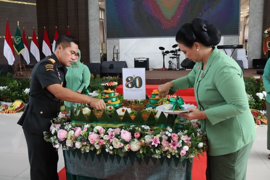 80 Tahun Persit, Pangdam XIX Tegaskan Peran Kunci Penopang Prajurit