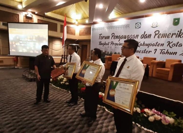 BPJS Berikan Penghargaan Terhadap Kajari Kuansing