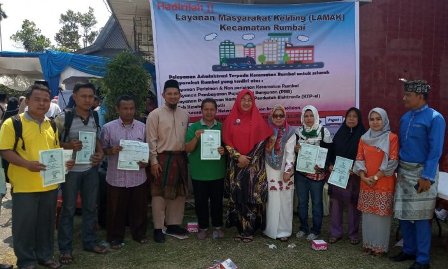 Disdukcapil Pekanbaru Terapkan TTE Buat Akta Kelahiran dan KK