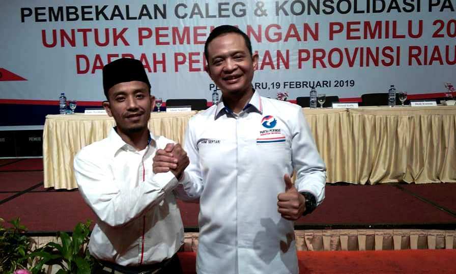Yefrizal Ajak Kaum Muda Menangkan Perindo di Pemilu