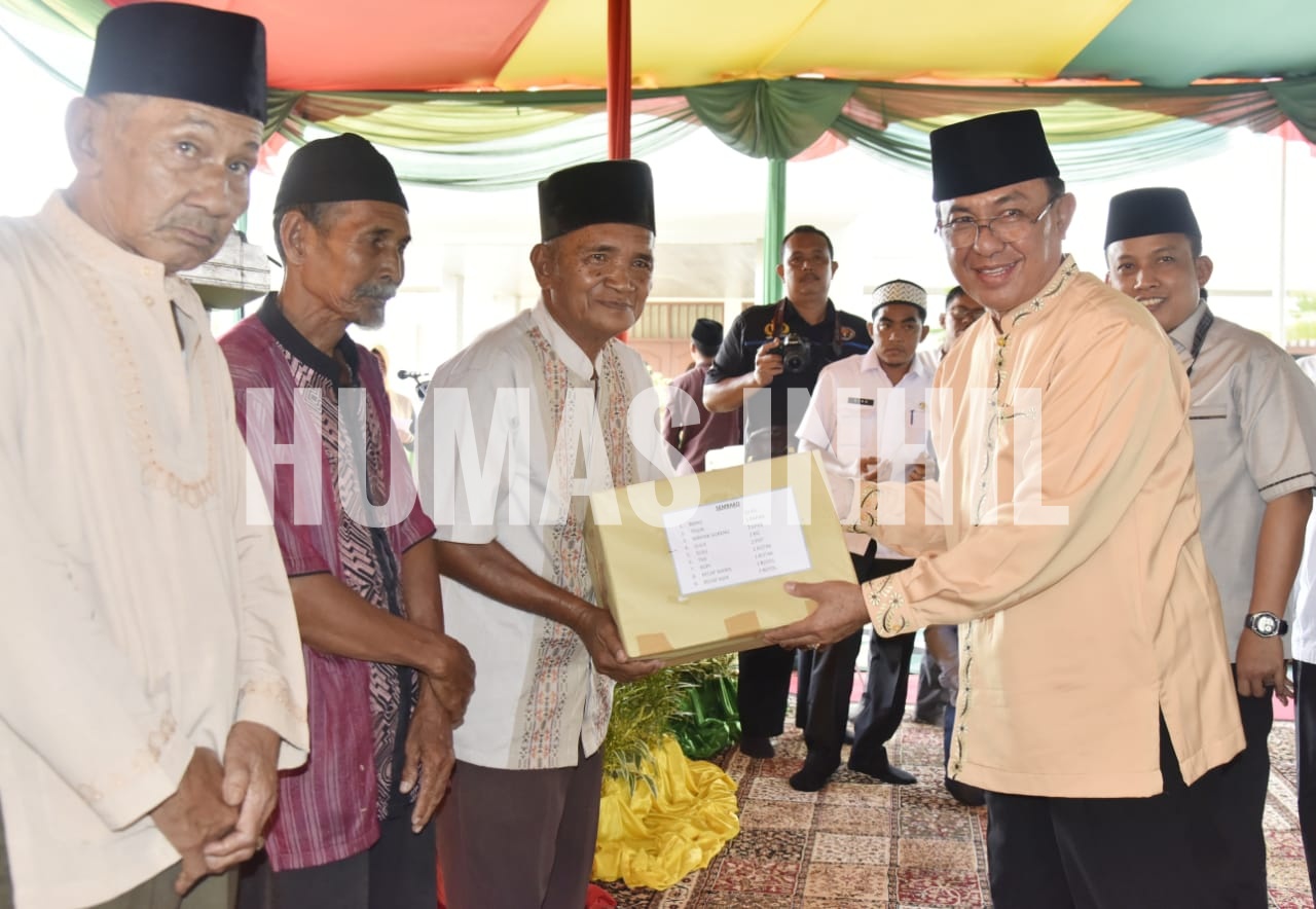 Bupati Inhil Lakukan Syukuran Pindah Rumah Dinas