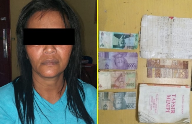 Polisi Amankan Seorang Wanita Terlibat Perjuadian Jenis Togel