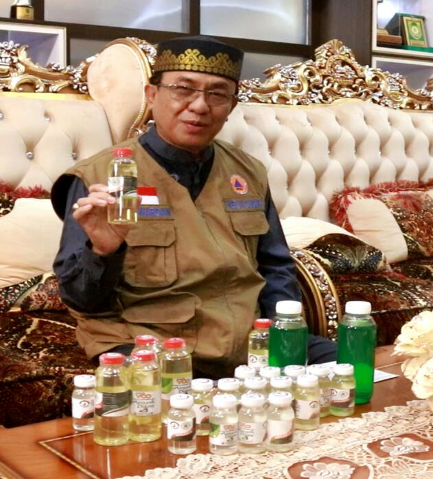Bupati Inhil AjakÂ Kosumsi VCO, Untuk Tingkatkan Imunitas Tubuh Selama Covid-19