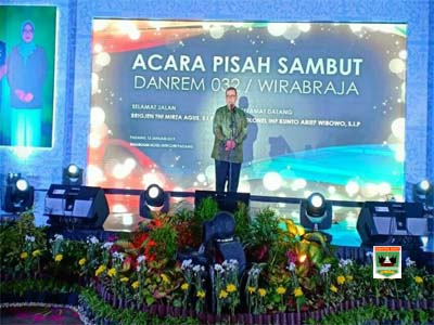 Wagub Sumbar Sampaikan Terima Kasih kepada Brigjen Mirza Agus