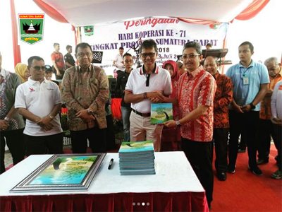 Puncak Peringatan Hari Koperasi Tingkat Sumbar Berlangsung Meriah