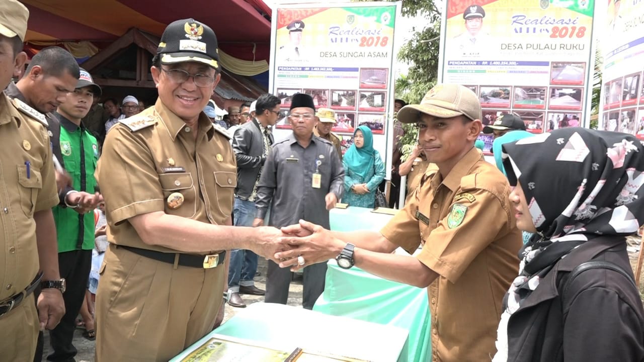 Bupati Wardan Harapkan Pembangunan Desa Berjalan Maksimal