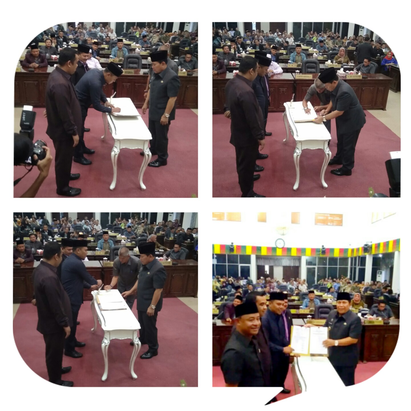 APBD-P Rohul 2018 Disahkan Senilai Rp 1,7 Triliun