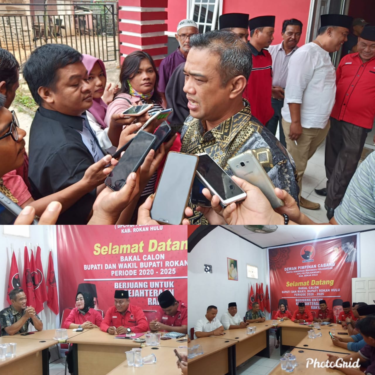 Bang Pican Gandeng Cawabup Dari Birokrasi di Pilkada Rohul 2020