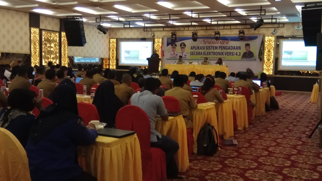ULP Meranti Sosialisasi Aplikasi Sistem Pengadaan Secara Elektronik Versi 4.3
