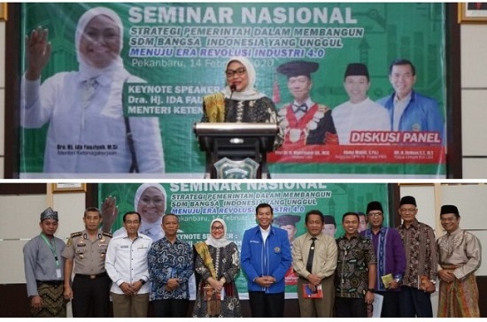 Wako Pekanbaru Sebagai Narasumber pada Kongres ke IV IKA UIR  
