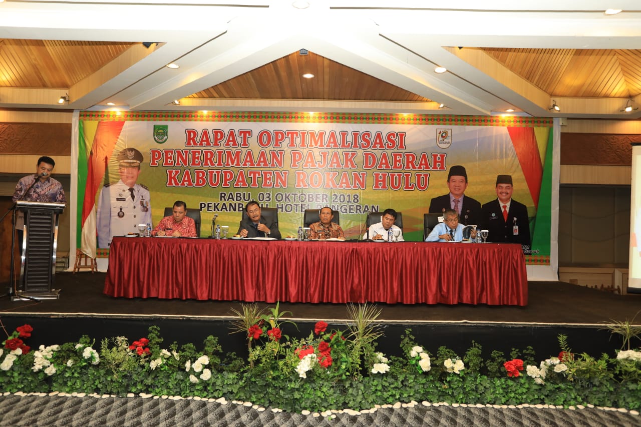 Bupati Rohul Ajak Perusahaan Bangun Rohul Dengan Aktif Membayar Pajak