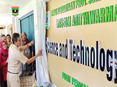 Sumbar Resmi Miliki Pusat Peragaan Iptek