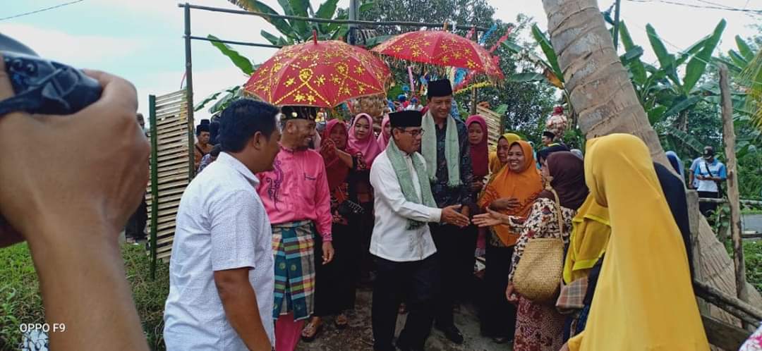 Bupati Kuansing H Mursini Hadiri Doa Padang Kenegerian Koto Rajo.