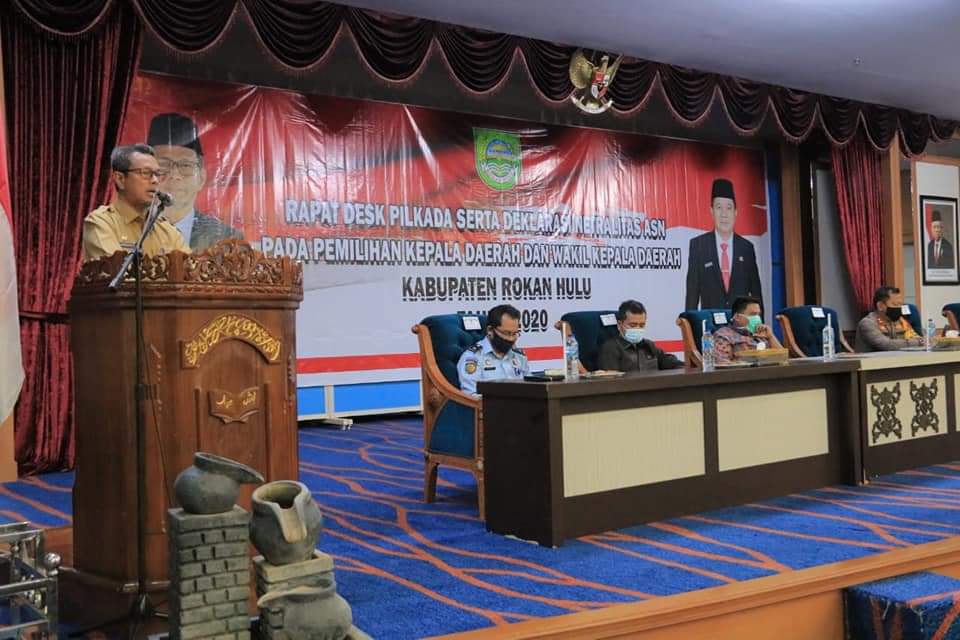 Pjs Bupati Rohul:  ASN Jangan Mau Di Erek Erek dan Jangan Mengerek Ngerek