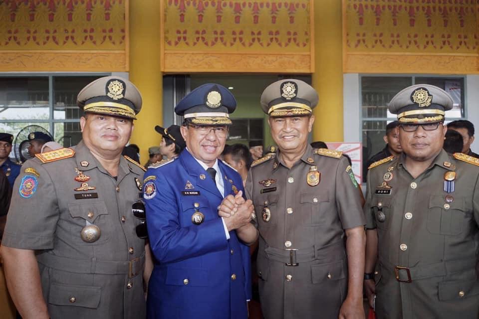 Peringati HUT Damkar dan Satpol PP, Bupati Inhil: 