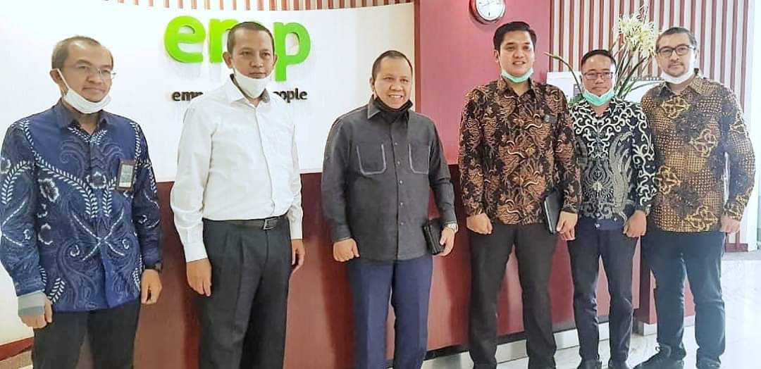 Bupati Irwan Gelar Pertemuan Dengan Managemen PT. EMP Malacca Strait