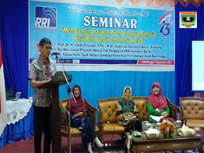 Pembangunan Karakter Sejak Dini Akan Lahirkan Anak Indonesia Hebat