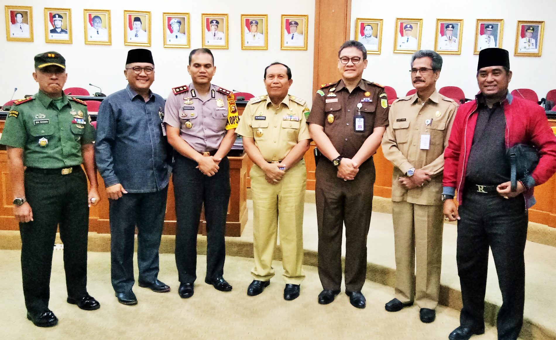 Pemkab Rohul bersama Pemprov Riau Gelar Rapat Tertutup Terkait APBD Rohul 2018