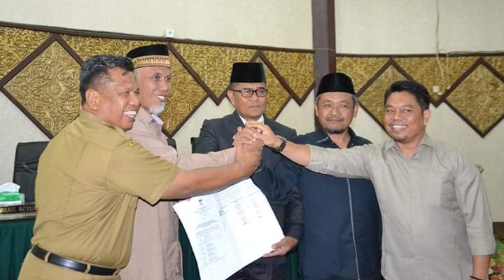 WALI KOTA PADANG APRESIASI DISETUJUINYA RANPERDA RPJMD 2019-2024
