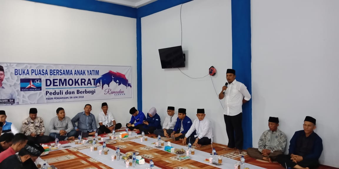 DPC Partai Demokrat Peduli Dan Berbagi ROHUL