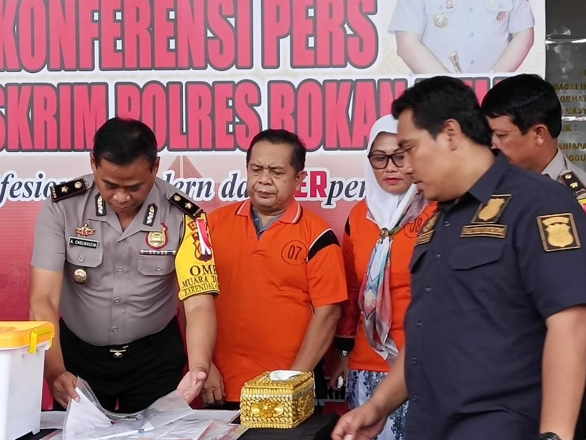 Dua Tersangka Korupsi Di Rohul, Dititip Jaksa Ke Rutan Pekanbaru