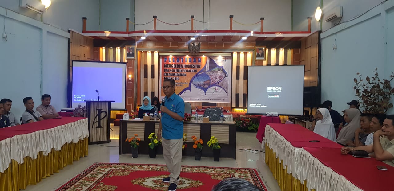 Disparporabud Inhil Gelar Pelatihan Manajemen Homestay