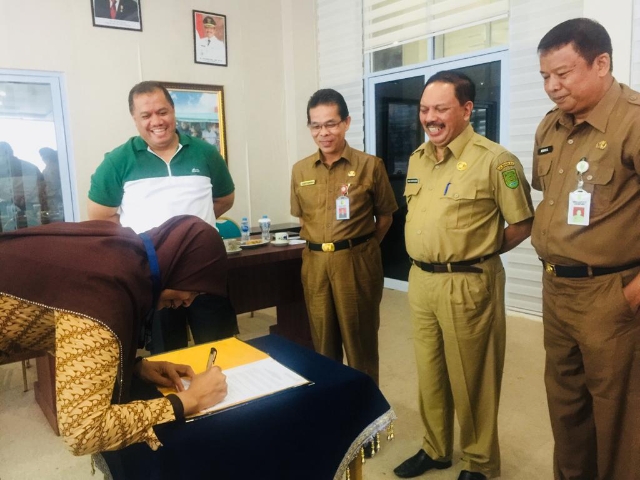 Sekda Kuansing Hadiri Rapat Perbaikan Data Perhitungan Pihak Ketiga Antara BPJS, KPPN dan Pemda