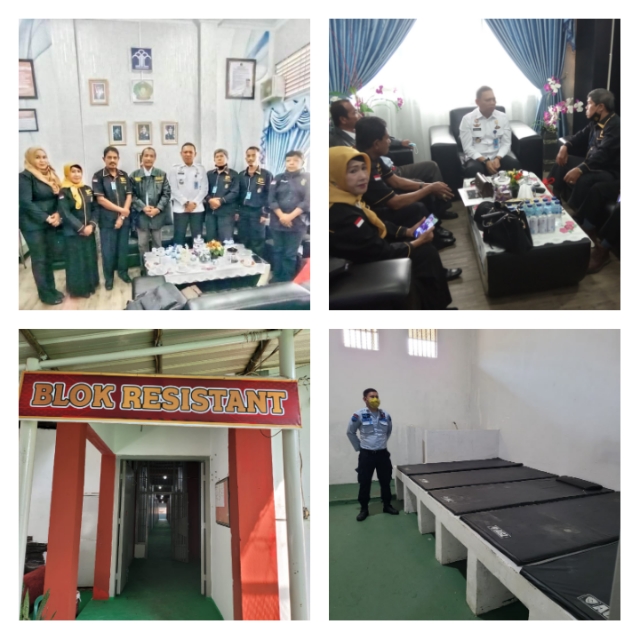 Granat Riau Audiensi ke Kalapas Kelas II A, Apresiasi Program BKR dan Kirim Bandar ke Nusa Kambangan