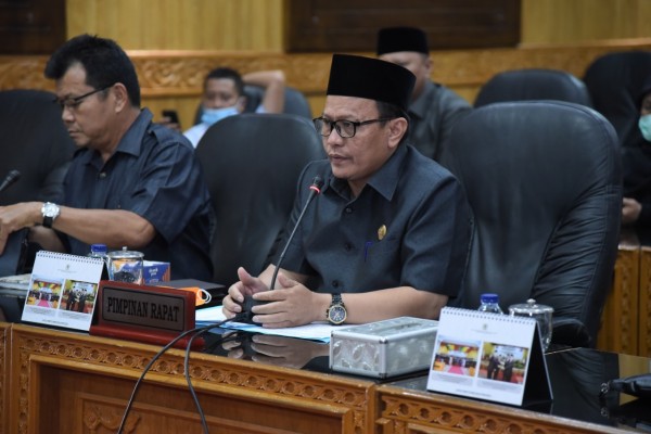 DPRD Bengkalis Bersama Pemkab Gelar Rakor Gugus Tugas Percepatan Penanggulangan Covid-19
