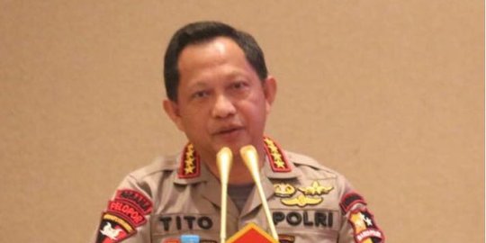 Kapolri tiba di Mako Brimob