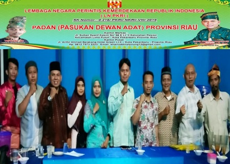 Panglima PADAN Riau Pimpin Rapat Kelengkapan Pengurus