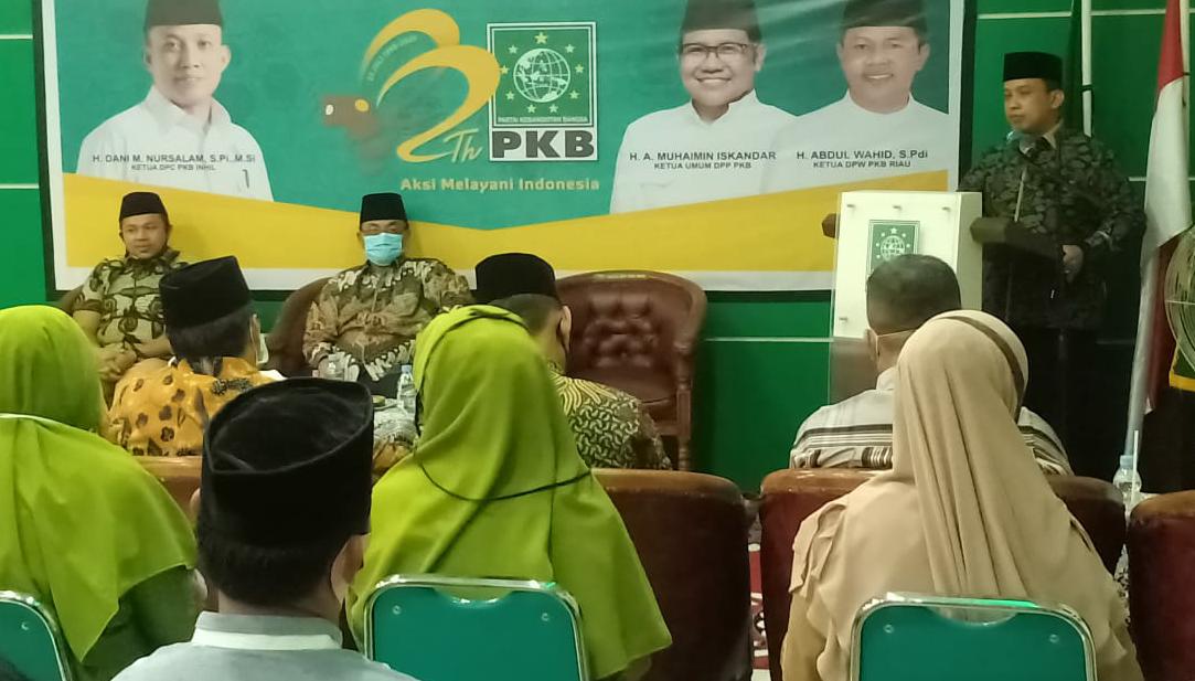 Bupati Inhil Hadiri Syukuran Puncak Harlah PKB Ke-22