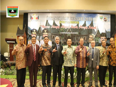 Sumbar-Lampung Jalin Kerjasama Melalui Forum Bisnis Minangkabau Bagewai 2018