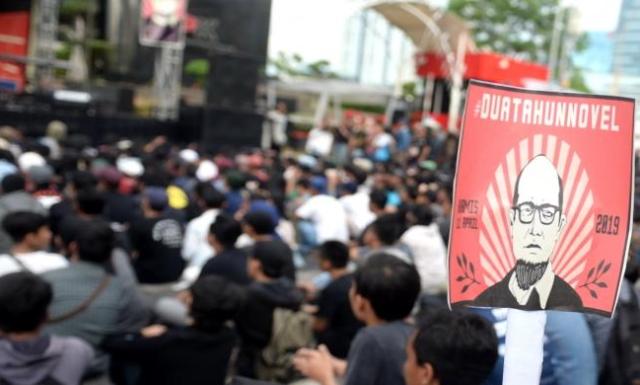Dua Tahun Kasus Penyiraman Air Keras Terhadap Novel Baswedan