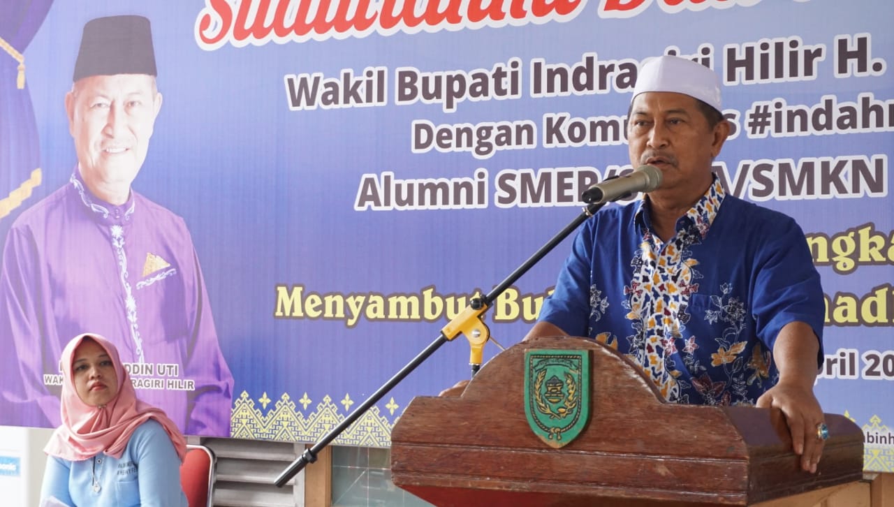 Wabup Bersilaturahmi dengan Alumni SMKN 1 TembilahanÂ 