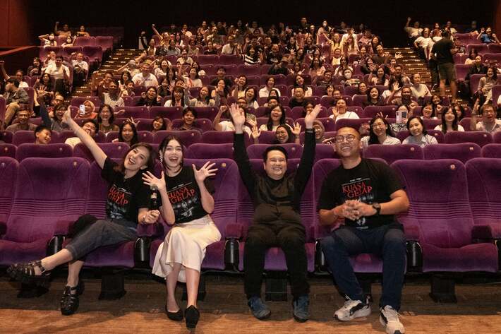 Antusiasme Tinggi Fans & Komunitas, Pemain Film 'Kuasa Gelap' Kunjungi Mall @ Alam Sutera