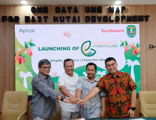 Apical dan Earthworm Foundation Bermitra dengan Pemerintah Kabupaten Kutai Timur