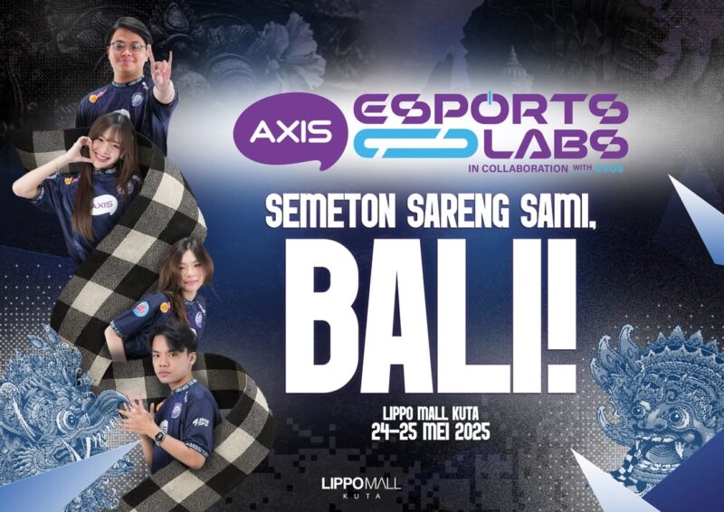 AXIS dan EVOS Sambangi Bali! Kolaborasi Seru Hadirkan Energi Positif untuk Komunitas Gamers Bali