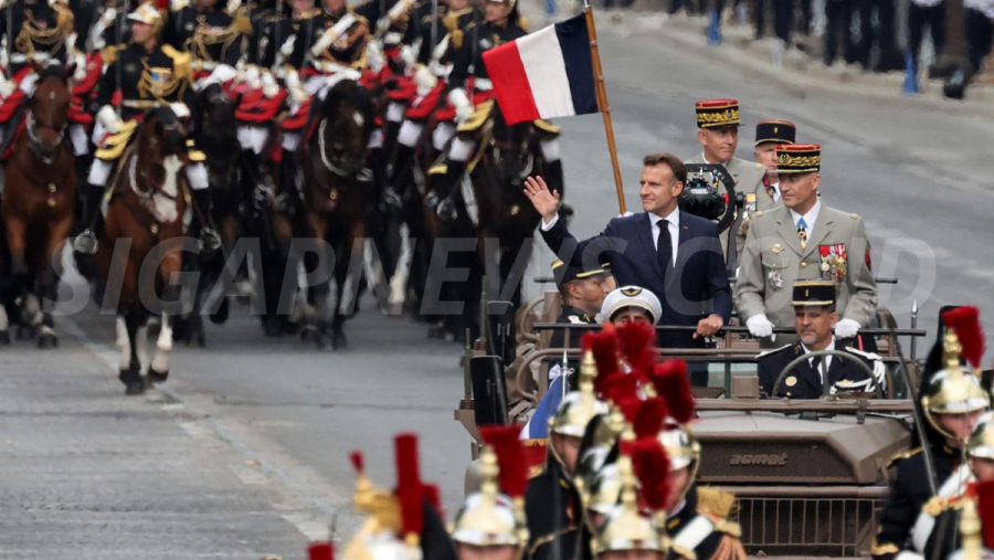 Bastille Day Tegaskan Solidaritas Eropa untuk Ukraina