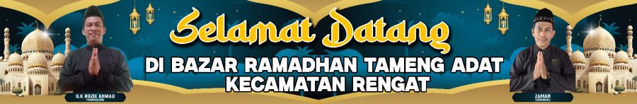 Bazar Ramadan oleh Tameng Adat di Danau Raja Rengat Ramai! Warga Serbu Harga Murah