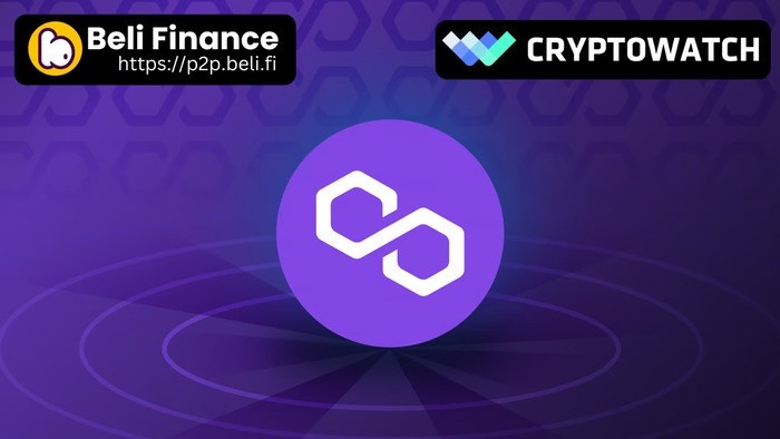 Beli Token MATIC di Blockchain Ethereum di P2P Beli Finance X CryptoWatch