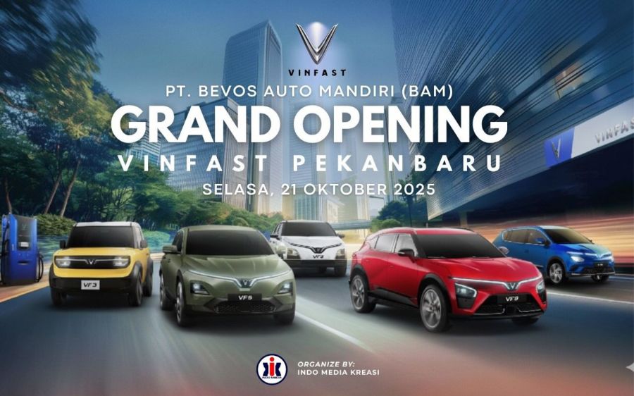 Besok Dibuka! VinFast Pekanbaru Hadirkan Mobil Listrik VF3 Siap Menggebrak Pasar