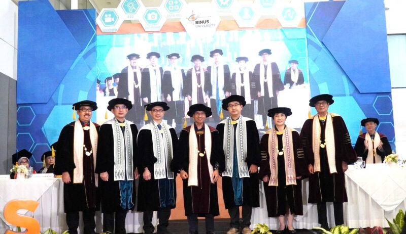 BINUS @Bandung Kukuhkan Guru Besar, Wujud Komitmen dalam Mendukung dan Membangun Industri Kreatif