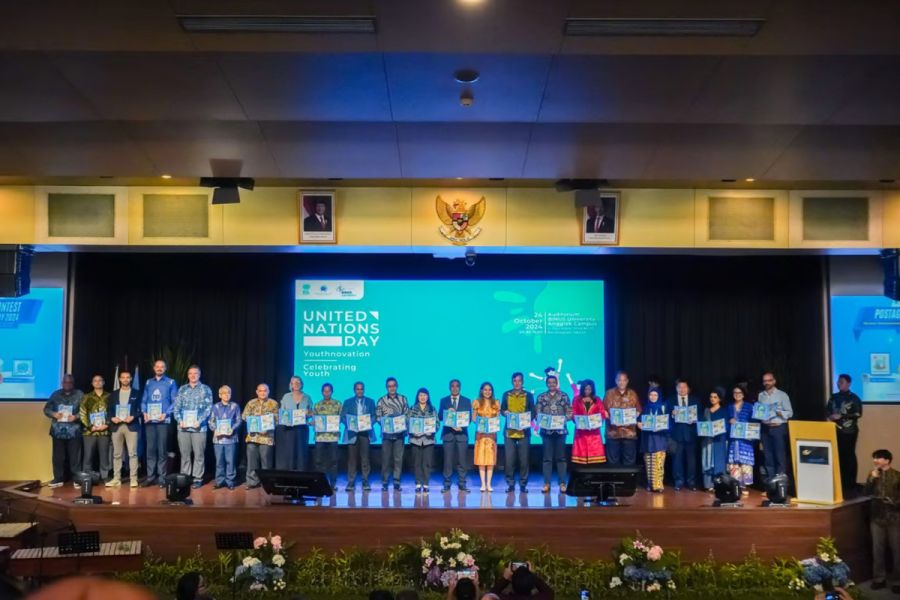 BINUS Bersama PBB dan Pemerintah Indonesia Mendukung Inovasi Melalui Kompetisi Desain Prangko