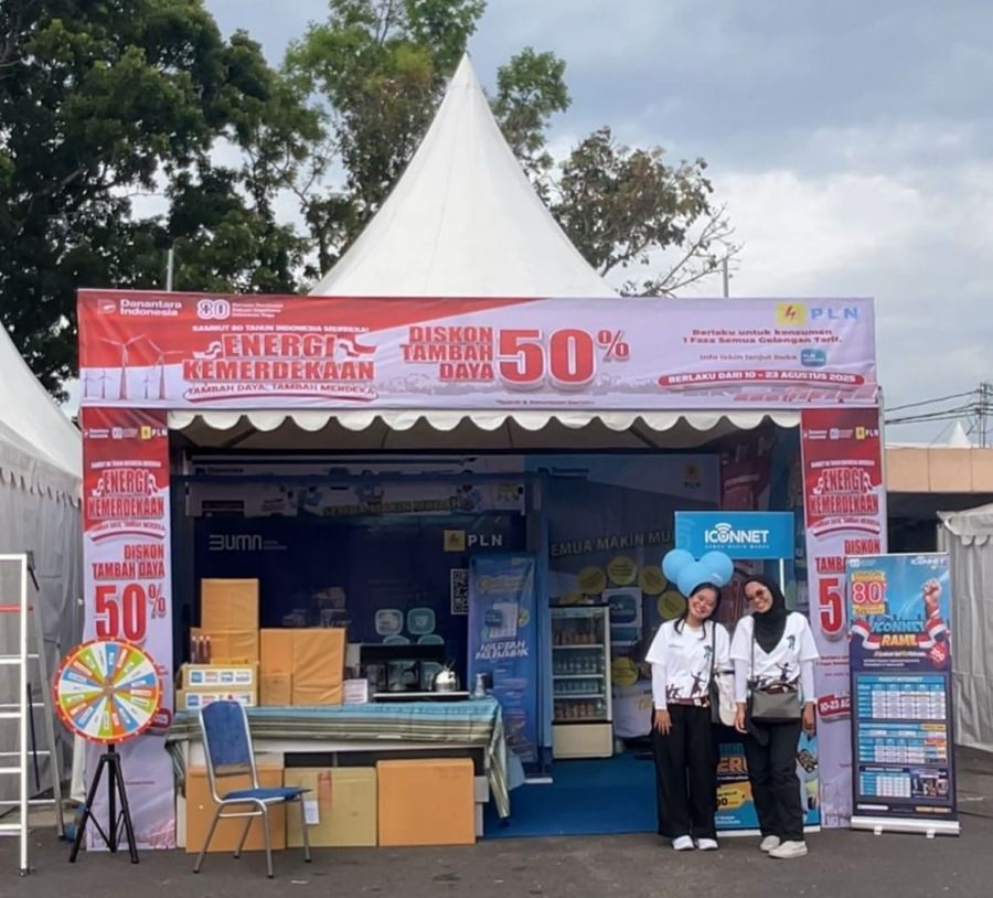 Booth ICONNET Ramaikan Pacu Jalur 2025, Teknologi Bertemu Tradisi di Kuansing