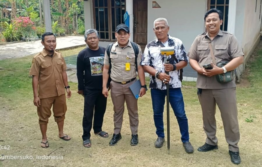 BPN Lumajang Cek Batas SHM 00403 Petahunan, Tindak Lanjuti Permohonan Pemohon