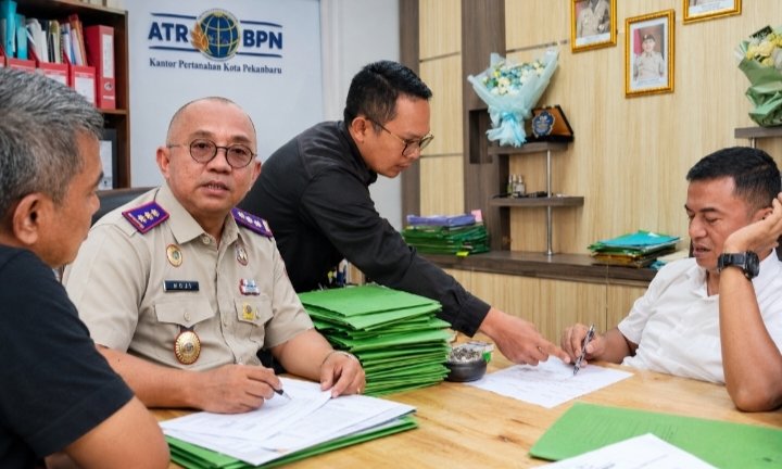 BPN Pekanbaru Perkuat Pelayanan Pertanahan, Masyarakat Bisa Konsultasi Langsung